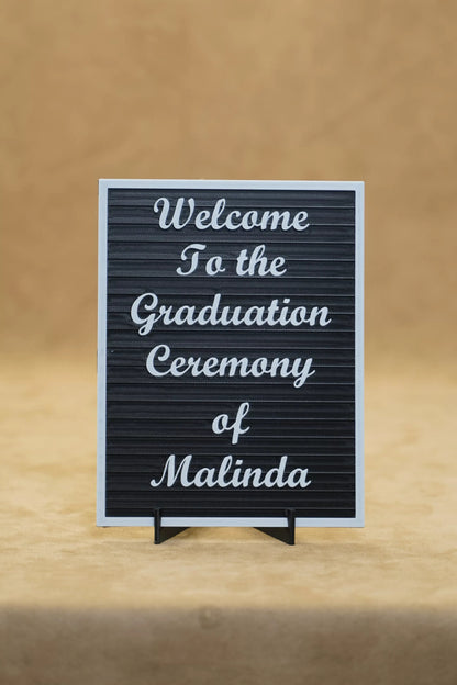 Customizable Letterboard - Personalized Wedding, Birthday, and Event Decor