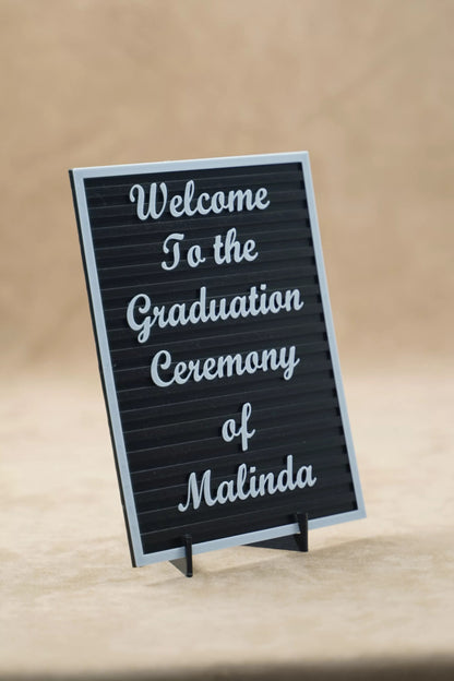 Customizable Letterboard - Personalized Wedding, Birthday, and Event Decor