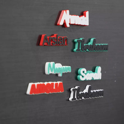 Custom Text - Fridge Magnet