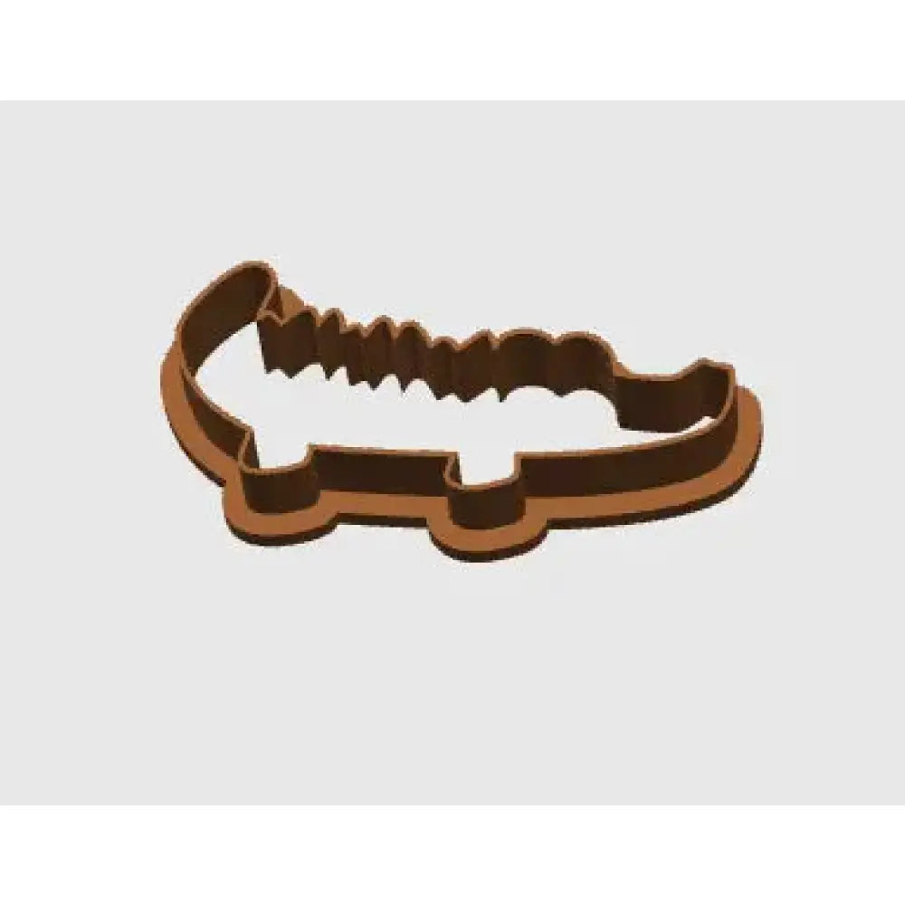 Baby alligator cookie & pastry cutter - cutters