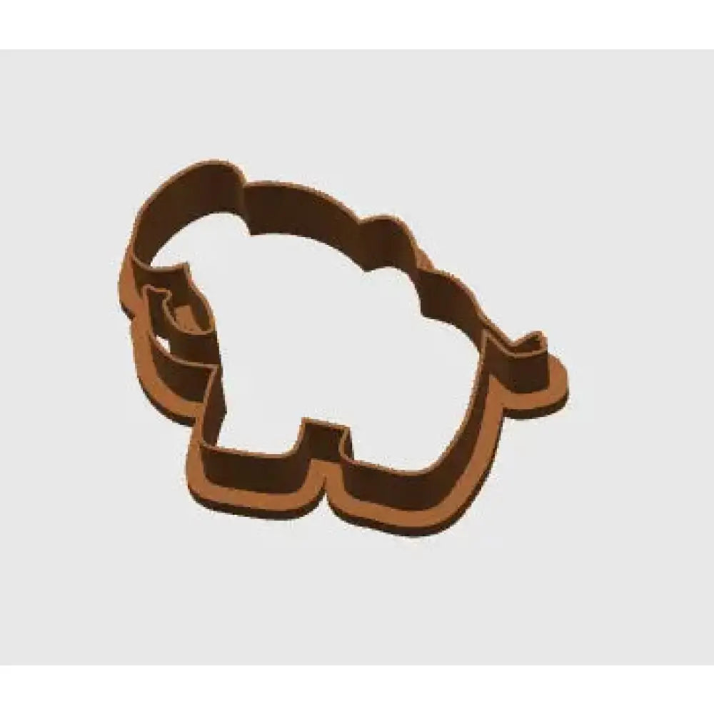 Baby elephant cookie & pastry cutter - cutters