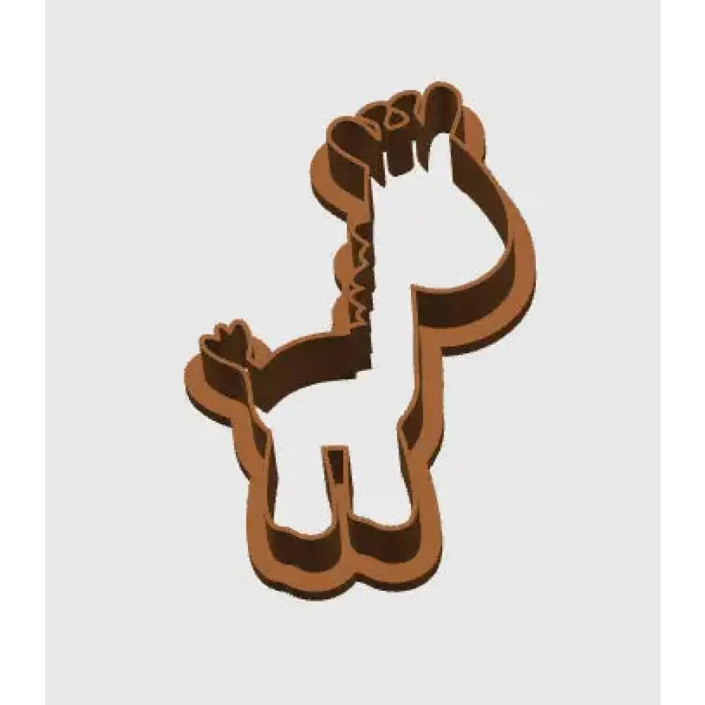 Baby giraffe cookie & pastry cutter - cutters