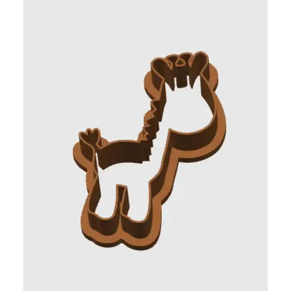 Baby giraffe cookie & pastry cutter - cutters