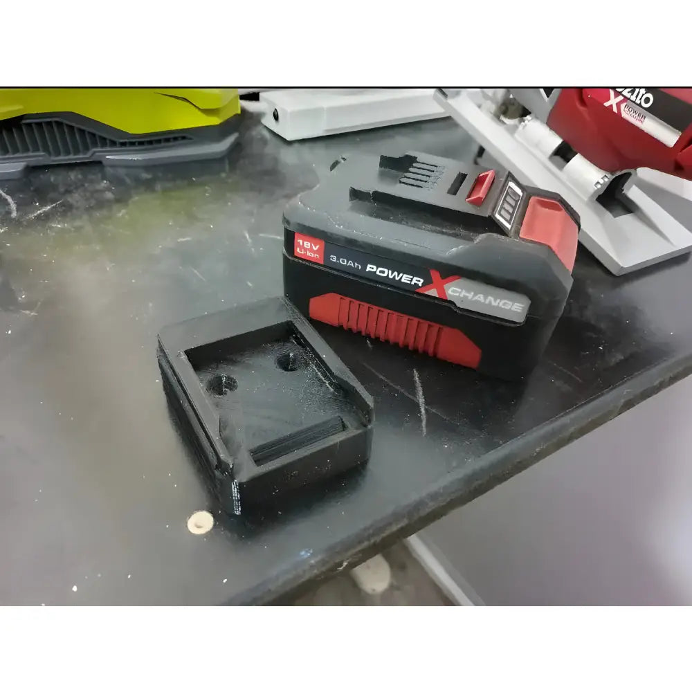 Battery mount for various brands