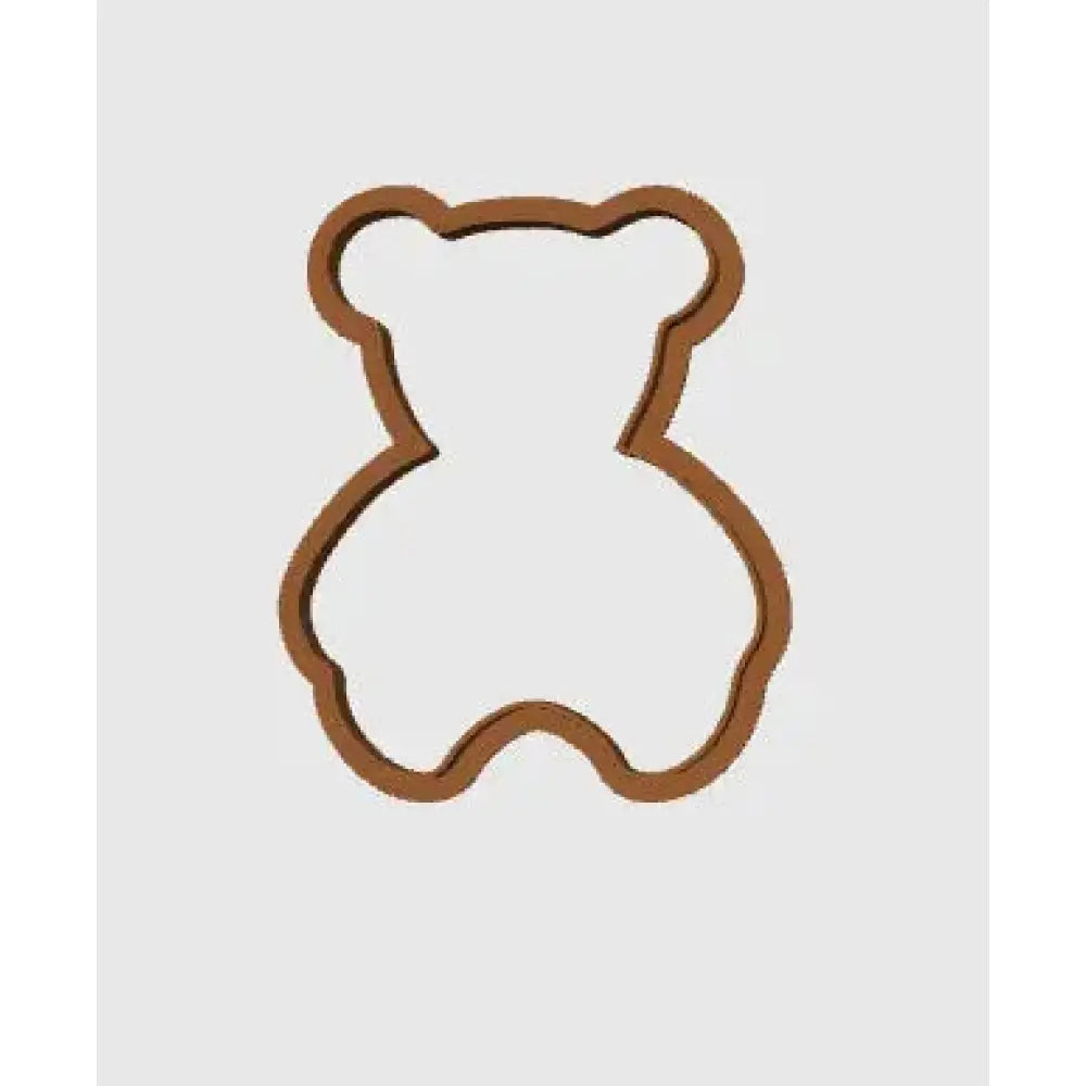 Bear shape cookie & pastry cutter - cutters