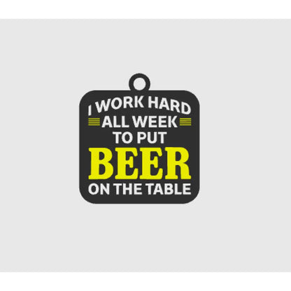 Beer quotes - style 5 - keychains