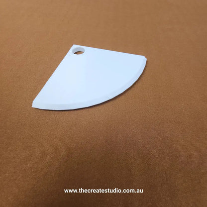 Book binding tools - bone folder - curved