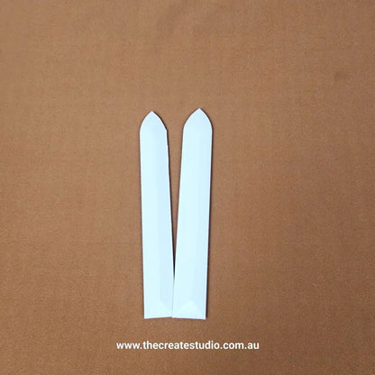 Book binding tools - bone folder - two variations