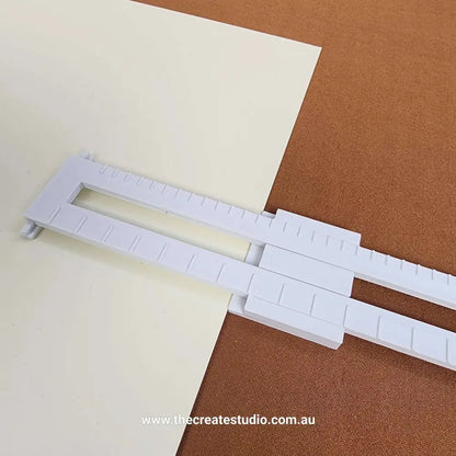 Book binding tools - sewing measuring guide