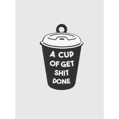 Coffee quotes - style 2 - keychains