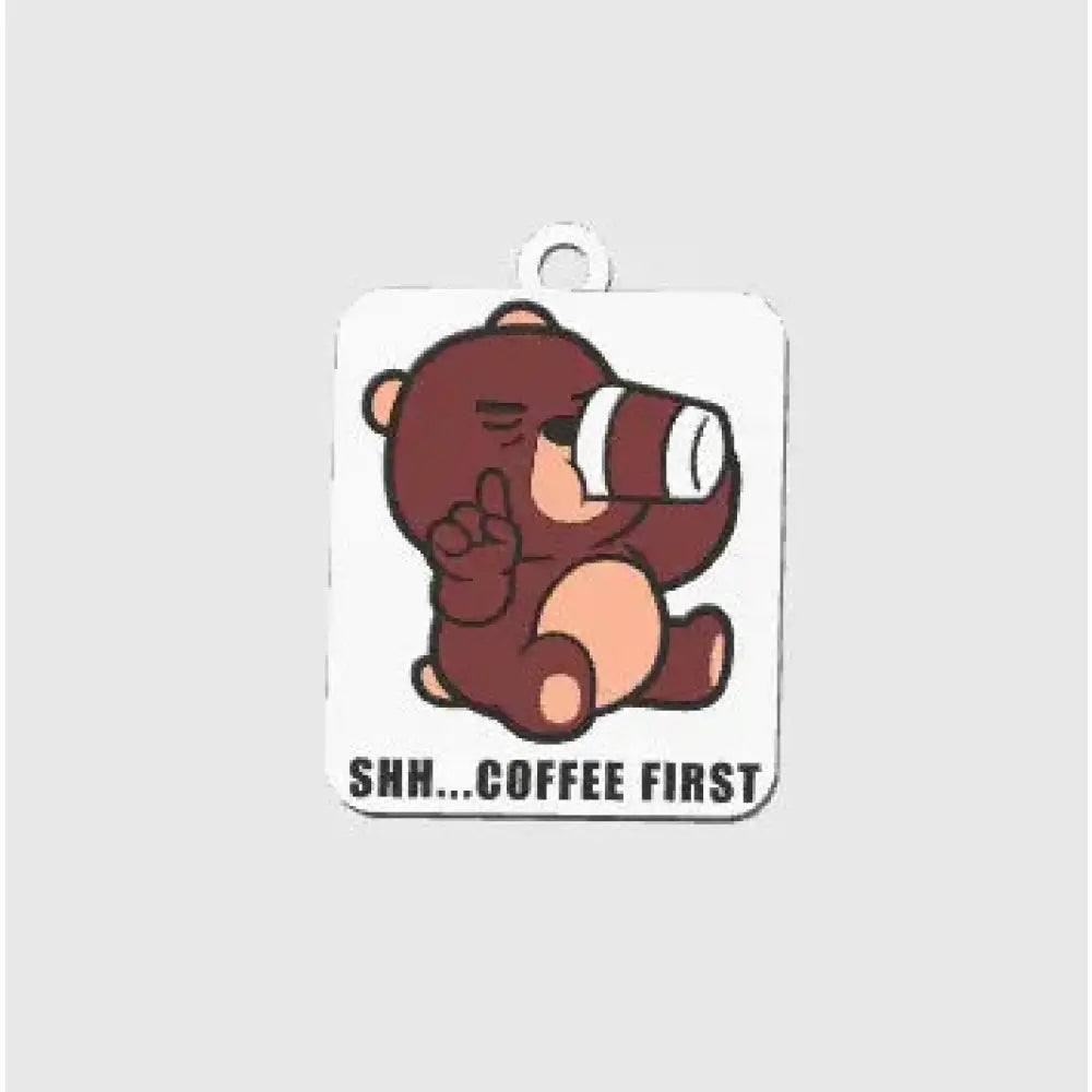 Coffee quotes - style 3 - keychains