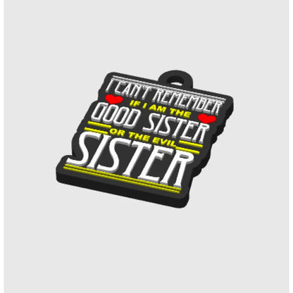 Crazy sister 5 - keychains