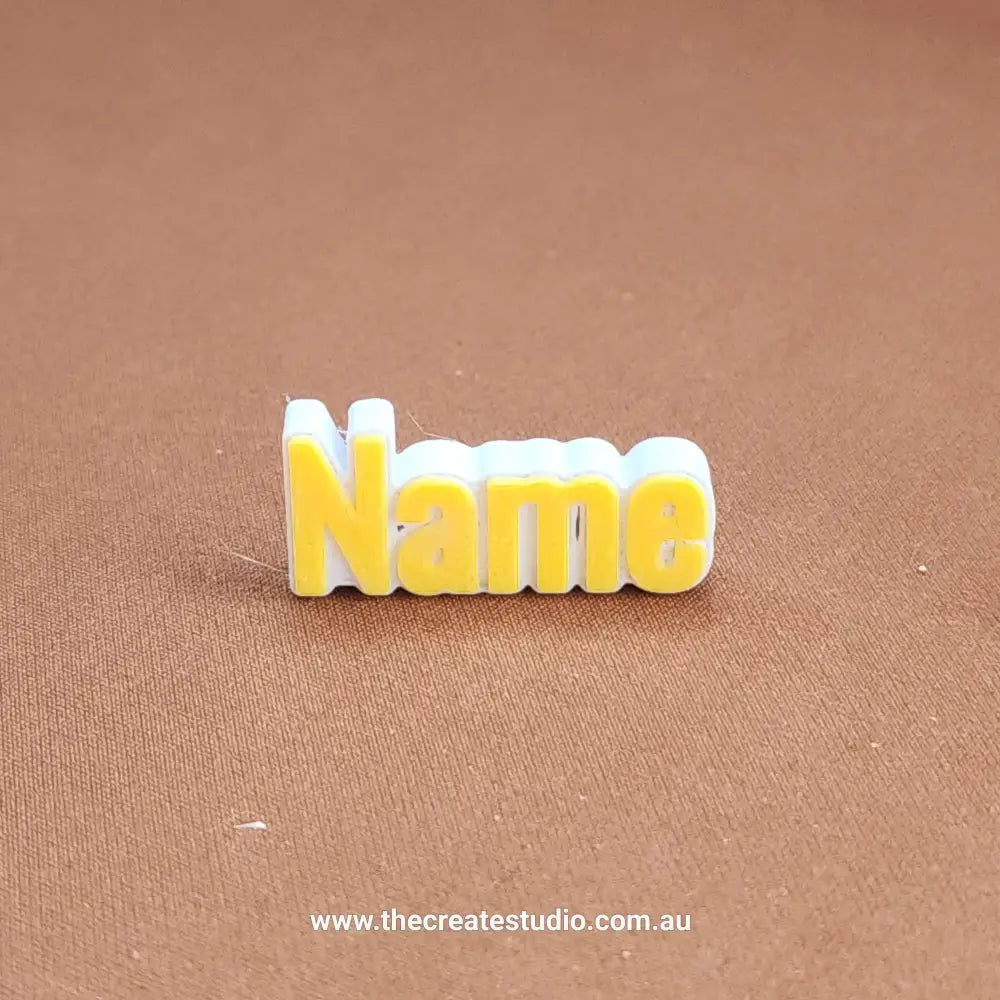 Custom croc charms - add name to your crocs - personalised gifts