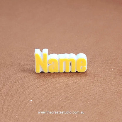 Custom croc charms - add name to your crocs - personalised gifts