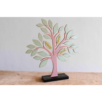 Customizable modern family tree | unique handcrafted decor