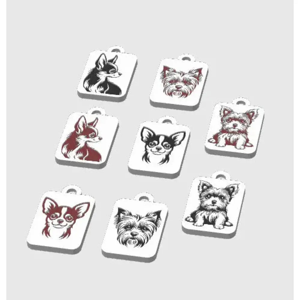 Dog set - keychains