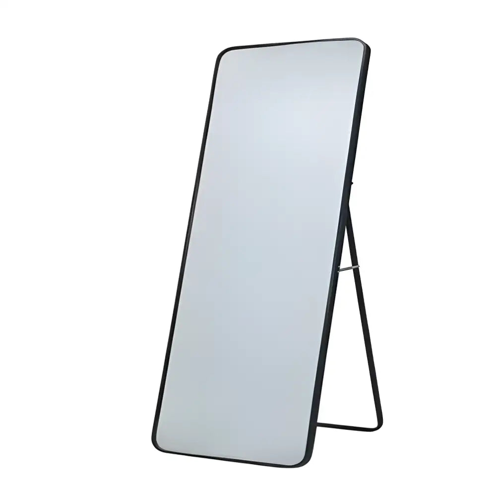 Free standing rectangular mirror