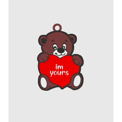 Love bear - type 2 - keychains