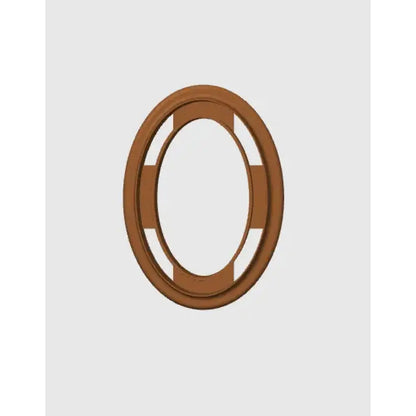 Oval framed - clay cutter