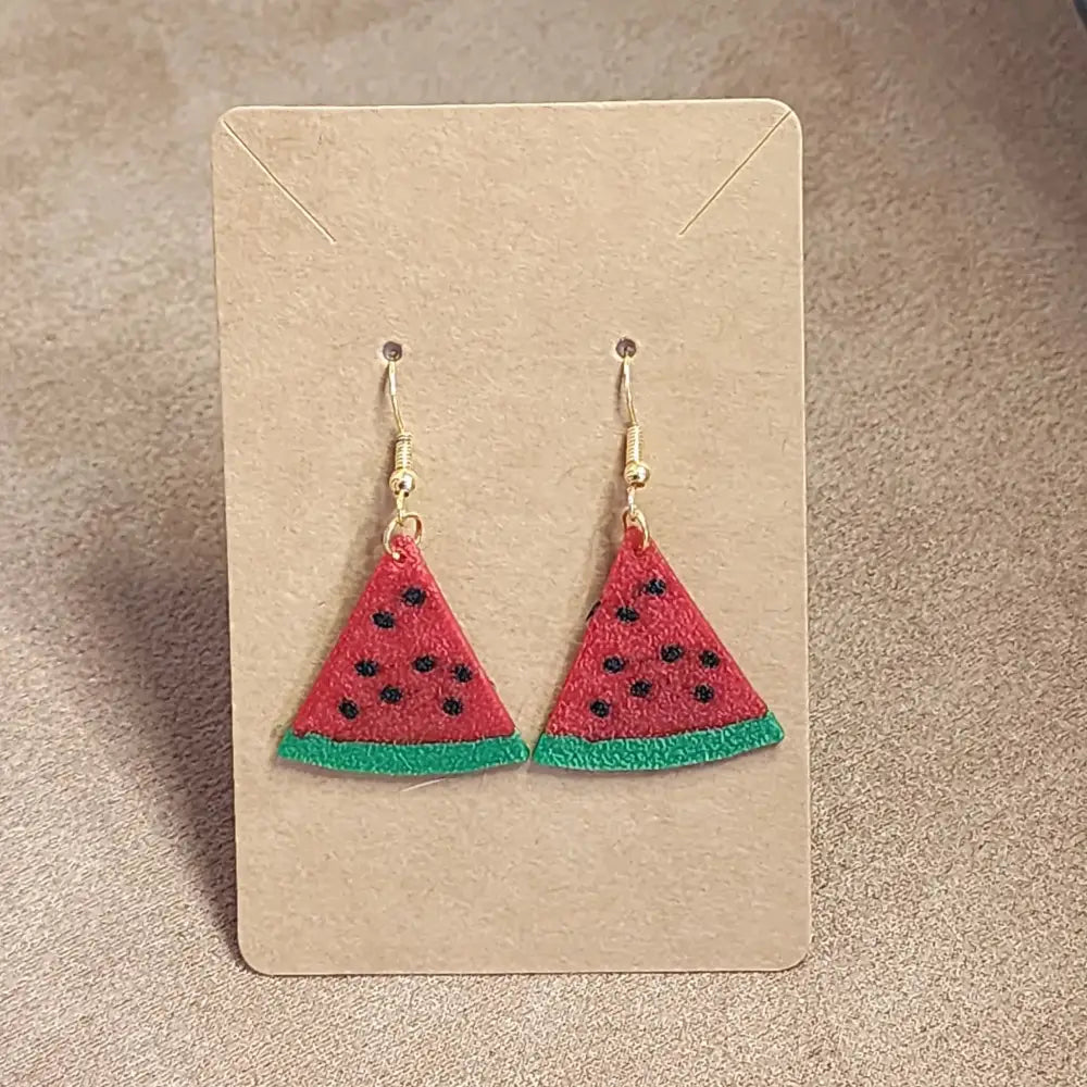 Palestine watermelon earing - pin