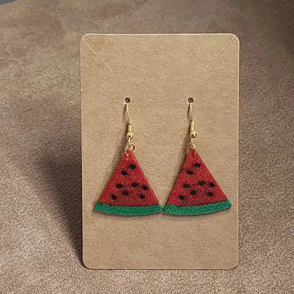 Palestine watermelon earing - pin