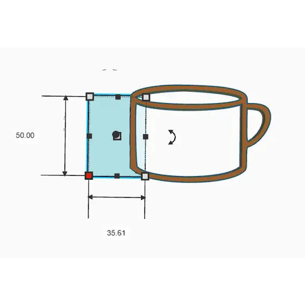 Pottery rib tool | mug shaper - design 4 - tool