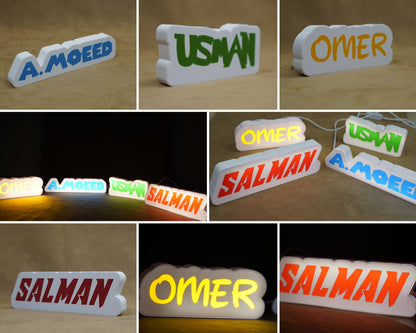 Light Box - Personalised Name Light Box | Perfect Gift