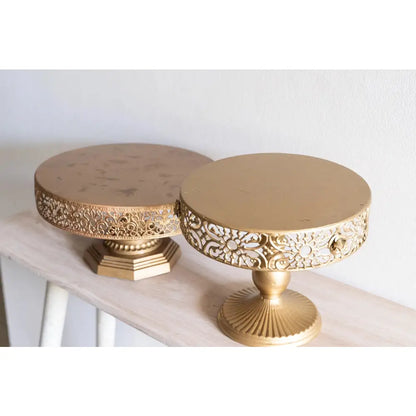 Serveware set - 2x cake stands - style 2