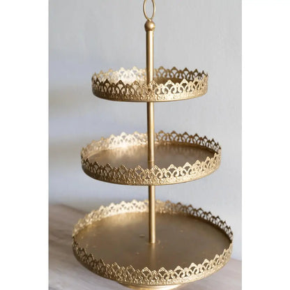 Serveware set - 3-tier stand