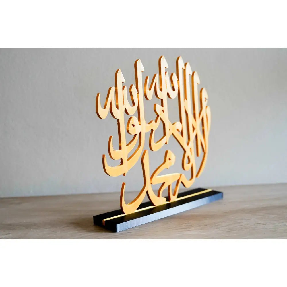 Shahada-islamic calligraphy table stands