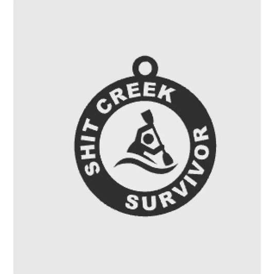 Shit creek survivor - keychains