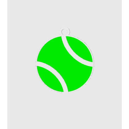 Sports balls keychains - tennis