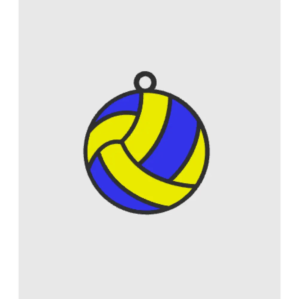 Sports balls keychains - volley ball