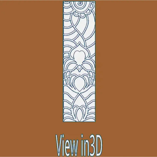 Versatile clay and ceramic stamps for pottery crafts -pattern 3